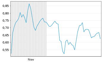 Chart Mini Future Short Baidu - 6 Monate