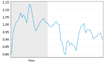 Chart Mini Future Short Baidu - 6 Monate