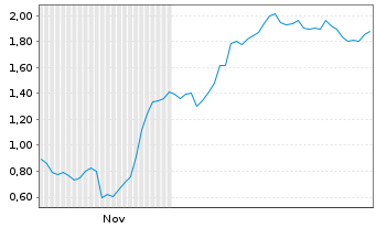 Chart Mini Future Long Salzgitter - 6 Monate