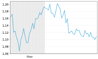Chart Mini Future Long Borussia Dortmund - 6 Monate