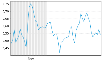 Chart Mini Future Short Energy Fuels - 6 Monate