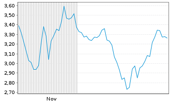 Chart Mini Future Long Intuitive Surgical - 6 Monate