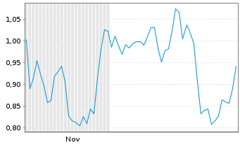 Chart Mini Future Long secunet - 6 Monate
