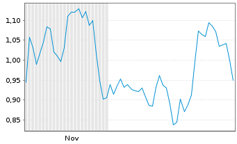 Chart Mini Future Short secunet - 6 Monate