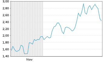 Chart Mini Future Long Tesla - 6 Monate