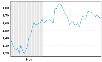 Chart Mini Future Long Meta Platforms - 6 Monate