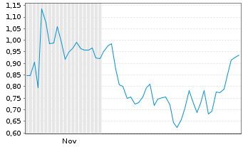Chart Mini Future Short Plug Power - 6 Monate