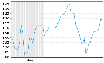 Chart Mini Future Long Taiwan Semiconductor - 6 Monate