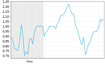 Chart Mini Future Long Taiwan Semiconductor - 6 Monate