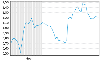 Chart Mini Future Short Oracle - 6 Monate