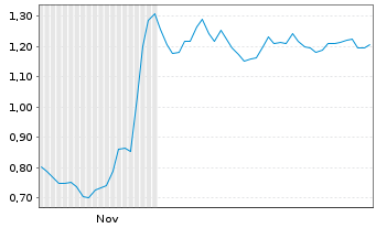 Chart Mini Future Long Bechtle - 6 Monate