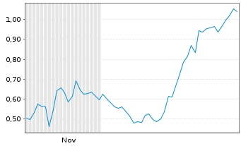Chart Mini Future Short ARM Holdings - 6 Monate