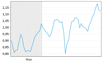 Chart Mini Future Long JPMorgan Chase - 6 Monate