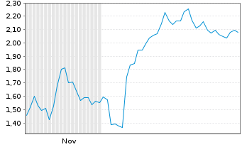 Chart Mini Future Short Snowflake - 6 Monate