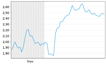 Chart Mini Future Short Snowflake - 6 Monate