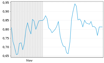 Chart Mini Future Long Brenntag - 6 Monate
