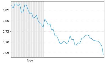 Chart Mini Future Short Indus Holding - 6 Months