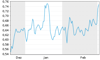 Chart Mini Future Short Volkswagen - 6 Monate