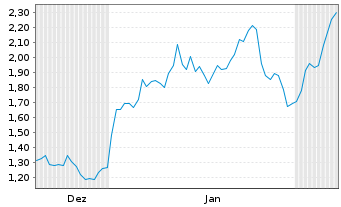 Chart Mini Future Long Salzgitter - 6 Monate