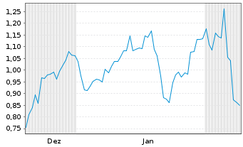 Chart Mini Future Short ARM Holdings - 6 Monate