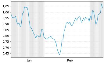 Chart Mini Future Short Indus Holding - 6 Monate