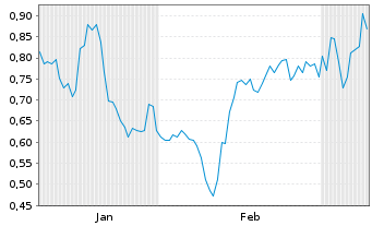 Chart Mini Future Short Indus Holding - 6 Monate