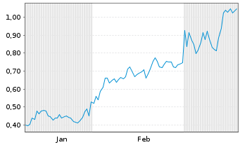 Chart Mini Future Long Chevron - 6 Monate