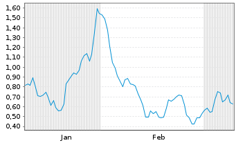 Chart Mini Future Long secunet - 6 Monate