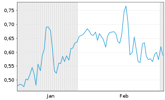 Chart Mini Future Short BICO Group - 6 Monate