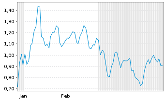 Chart Mini Future Short Microstrategy - 6 Monate