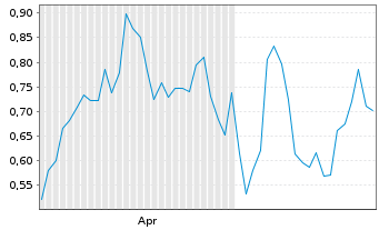 Chart Mini Future Long Allianz - 6 Months