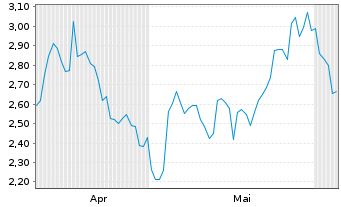 Chart Mini Future Long Volkswagen - 6 Monate