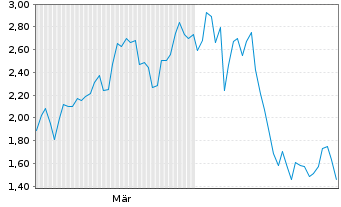 Chart Mini Future Short Adyen - 6 Monate