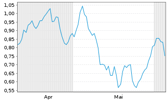 Chart Mini Future Short Berkshire Hathaway - 6 Monate