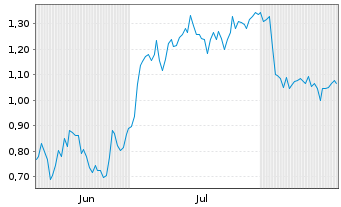 Chart Mini Future Long DHL Group - 6 Monate