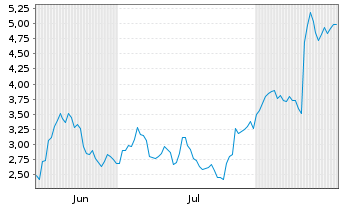 Chart Mini Future Long Adyen - 6 Monate