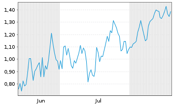 Chart Mini Future Short NIO - 6 Months