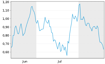 Chart Mini Future Short Verbio Vereinigte Bioenergie - 6 Months