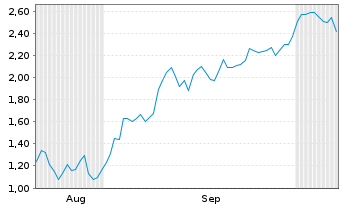 Chart Mini Future Short LVMH - 6 Monate
