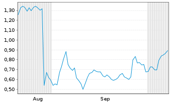 Chart Mini Future Long PayPal - 6 Months