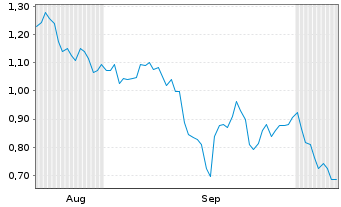Chart Mini Future Short Berkshire Hathaway - 6 Monate
