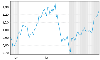 Chart Mini Future Long Verbio Vereinigte Bioenergie - 6 Months