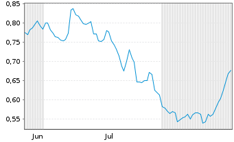 Chart Mini Future Short BNP Paribas - 6 Monate