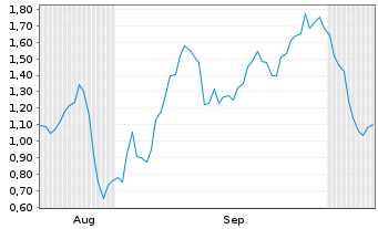 Chart Mini Future Short TeamViewer - 6 Monate