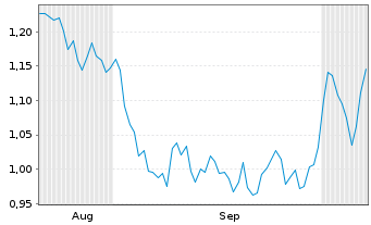 Chart Mini Future Short ING - 6 Months