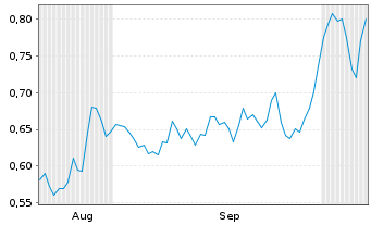 Chart Mini Future Short BNP Paribas - 6 Monate