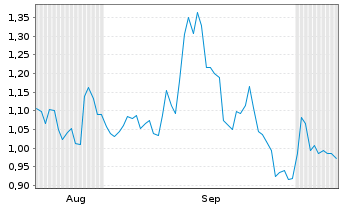 Chart Mini Future Long IBM - 6 Months