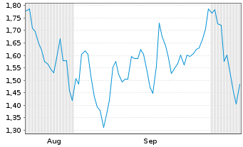 Chart Mini Future Short Continental - 6 Monate