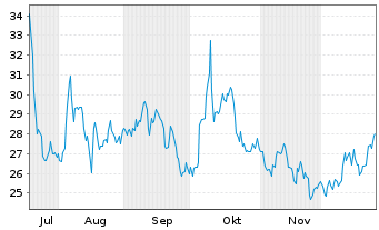 Chart Endomines Finland OYJ  - 6 Monate