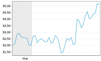 Chart Nikkon Holdings Co.Ltd. - 6 Monate